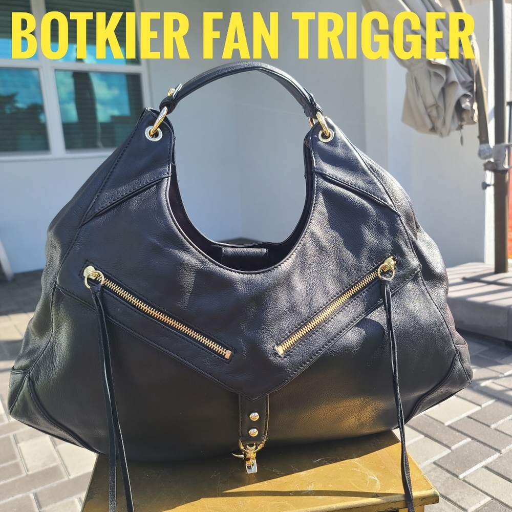 BOTKIER Fan Trigger black HOBO bag